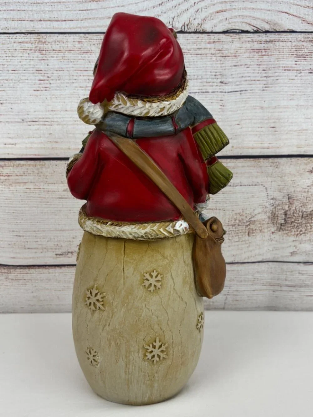 TII Collections Snowman with Presents Figurine Resin Holiday Folk Art